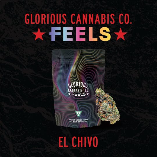 Glorious Cannabis Company - El Chivo | Feels 1/8s | Glorious Cannabis Co. - 1