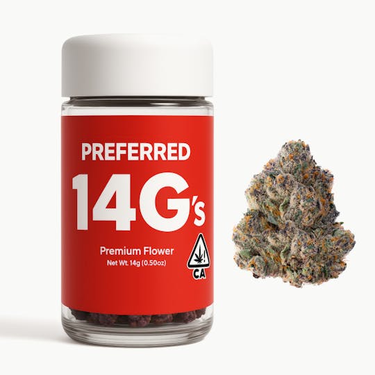 Preferred Gardens - Blue Nerdz 14g jar - 1