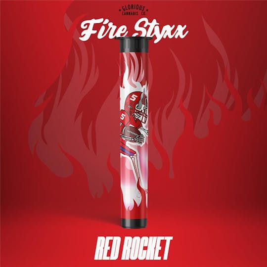 Glorious Cannabis Company - 1G Fire Styxx | Red Rocket | Glorious Cannabis Co. - 1