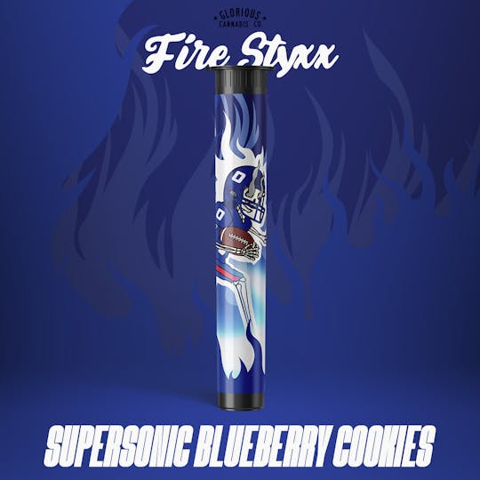 Glorious Cannabis Company - 1G Fire Styxx | Supersonic Blueberry Cookies | Glorious Cannabis Co. - 1