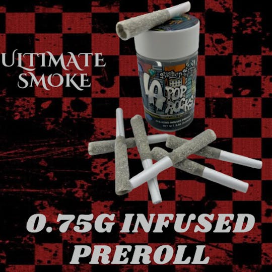 Bishop Boyz - Bishop Boyz LA Pop Rocks 7-pk Double Diamond Infused Prerolls - 1