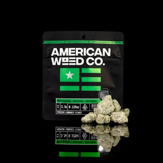 American Weed Co. - Lemon Haze - Infused Sativa Flower (3.5g) - 1