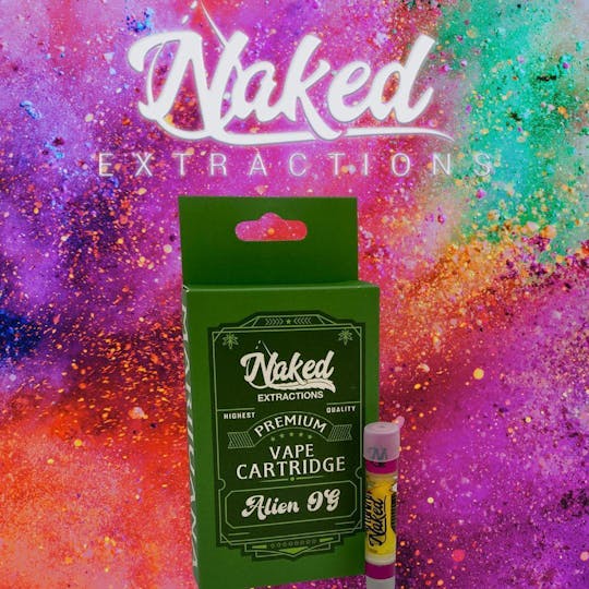 Naked Extractions - Naked Extractions - 1g 510 Vape - Alien OG - 1