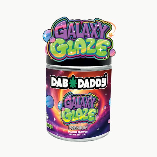Dab Daddy Ⓡ - Galaxy Glaze Flower Dab Daddy® 28g Premium Indoor Flower - 1