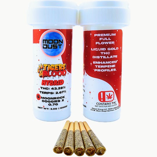 MOON DUST - 3.5G MOONROCK DOGGIES - TIGERS BLOOD - 1