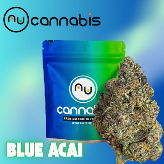 Nu Cannabis Brand - NuCannabis - Blue Acai 14g - INDOOR PREMIUM FLOWER - 1