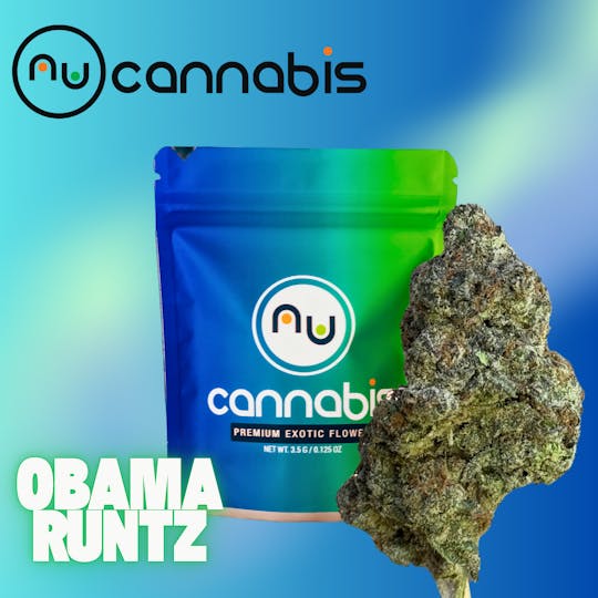 Nu Cannabis Brand - NuCannabis - Obama Runtz 7g - INDOOR PREMIUM FLOWER - 1