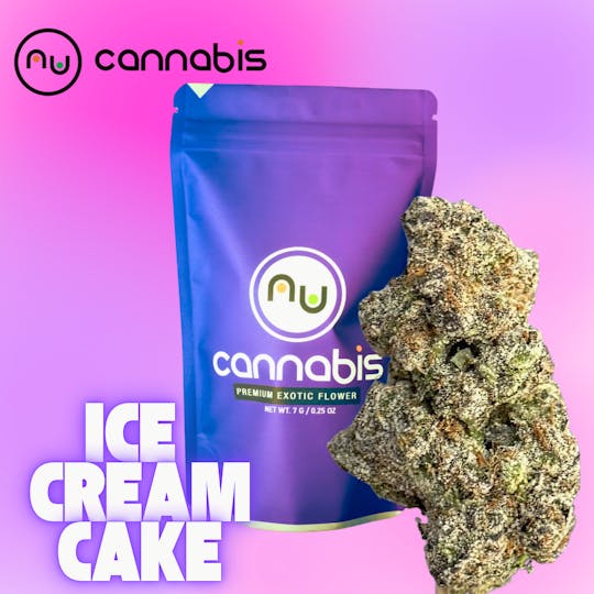 Nu Cannabis Brand - NuCannabis - Ice Cream Cake 3.5g - INDOOR PREMIUM FLOWER - 1