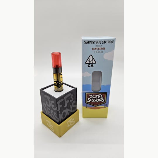 Jeff's Sessions - Jeff's Sessions Apple Kush 1g | 510 Cart Live Resin - 1