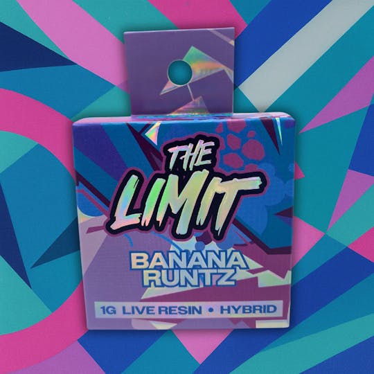 The Limit - The Limit | Banana Runtz | 1G | Live Resin - 1