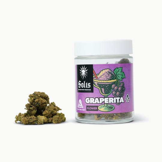 Solis - Graperita | Jarred Flower (28g) | Indica - 1