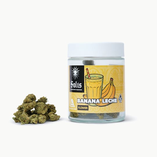 Solis - Banana Leche | Jarred Flower (28g) | Indica - 1