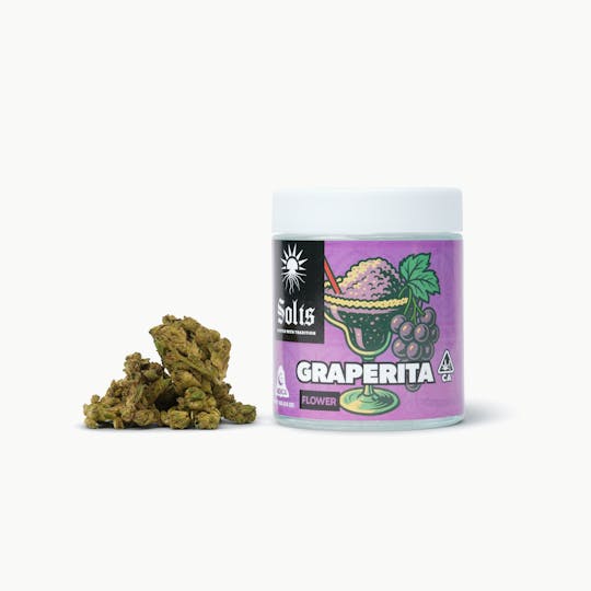 Solis - Graperita | Jarred Flower (14g) | Indica - 1