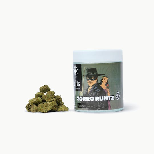 Solis - Zorro Runtz | Jarred Flower (14g) | Indica - 1