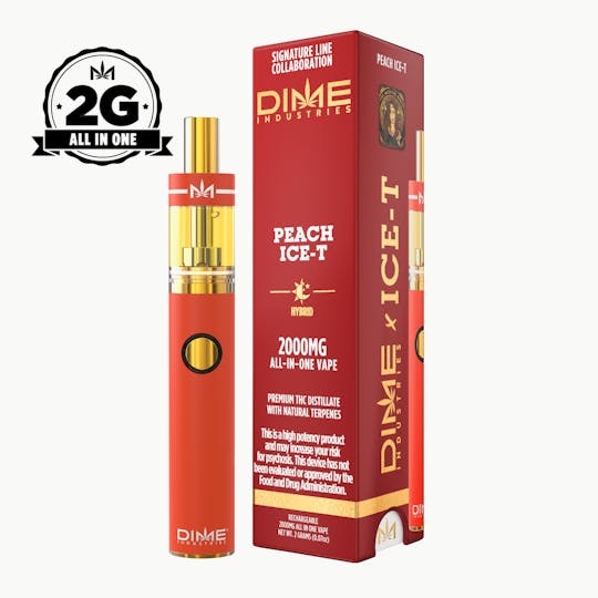 Dime Industries - Peach Ice-T 2G All in One Device | Ice-T Collaboration - 1