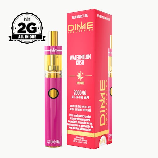 Dime Industries - Watermelon Kush 2G All in One Device - 1