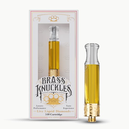 Brass Knuckles - Brass Knuckles Tropicana Cookies Live Liquid Diamonds 510 Cartridge - 1