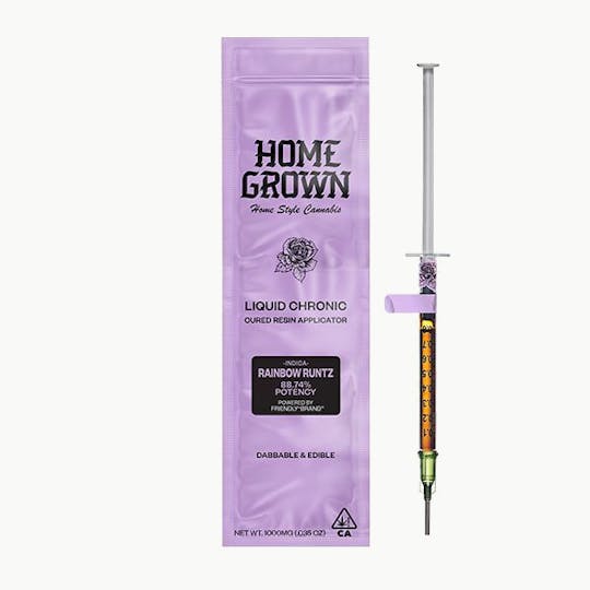 Home Grown - Rainbow Runtz - 1g Cured Resin Applicator - 1