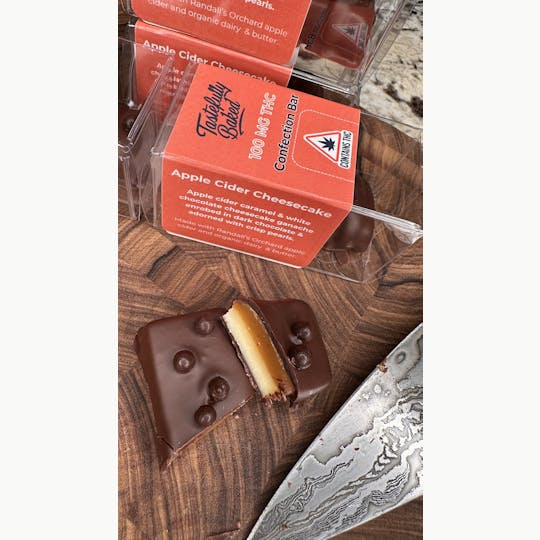 Tastefully Baked - Apple Cider Cheesecake Confection Bar - 1