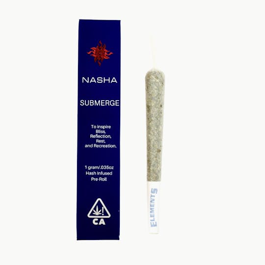 NASHA - Submerge 1 gram Preroll - Chem&Cake x GovernMint Oasis - 1