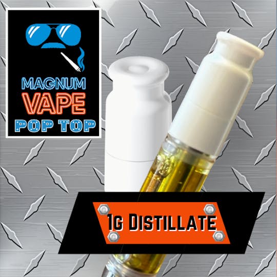 Magnum Weed - Magnum Pop Top C@rt - Pumpkin Spice Latte Distillate - 1