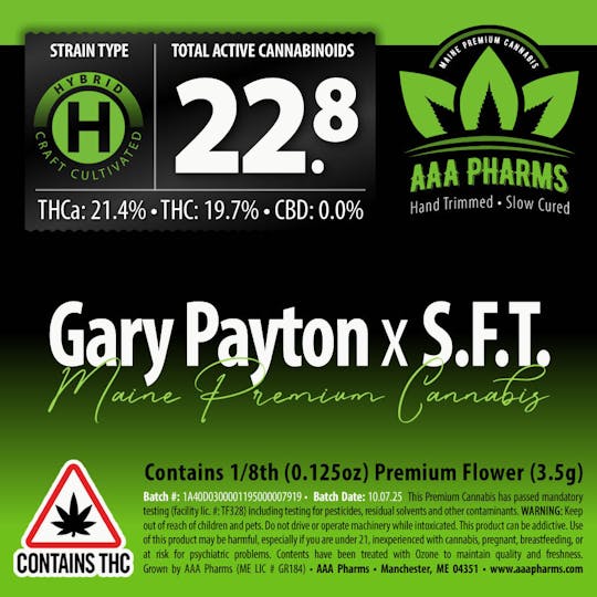 AAA Pharms - Gary Payton X Stuffed French Toast - Premium Flower - 1