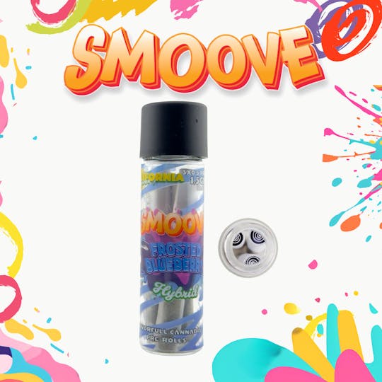 Smoove - Smoove Pre Roll Frosted Blueberry 3 x 0.5 - 1.5 G - 1
