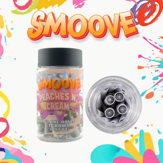 Smoove - Smoove Pre Roll Peaches N' Cream 14 x 0.5 - 7 G - 1