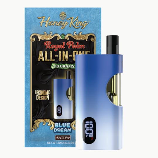 Honey King - 2G ROYAL PALM PREMIUM OIL ALL-IN-ONE - BLUE DREAM - 1