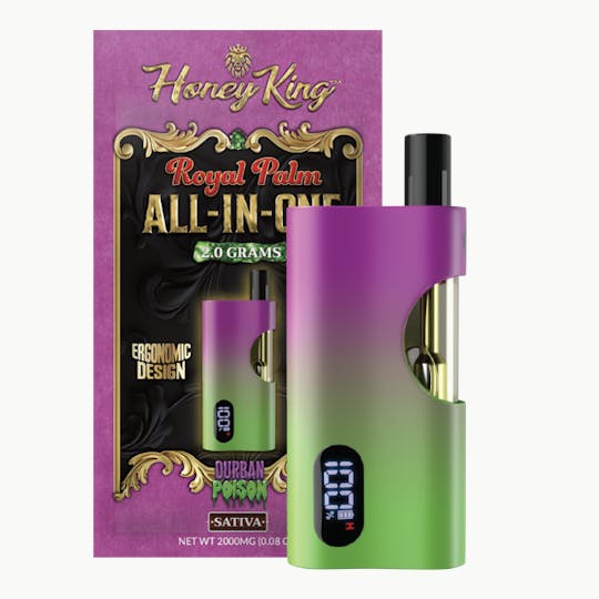 Honey King - 2G ROYAL PALM PREMIUM OIL ALL-IN-ONE - DURBAN POISON - 1