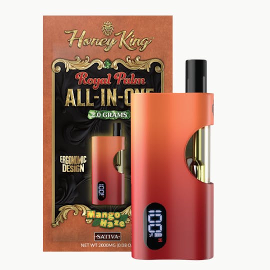 Honey King - 2G ROYAL PALM PREMIUM OIL ALL-IN-ONE - MANGO HAZE - 1