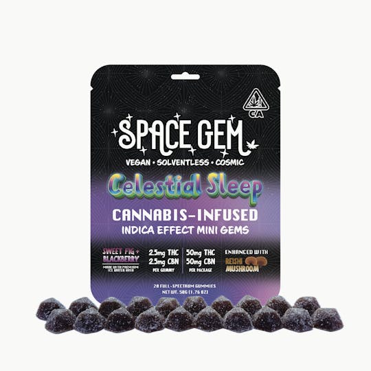Space Gem - Space Gem - Indica Effect Mini Gems- 20pk - 50mg THC : 50mg CBN - 1
