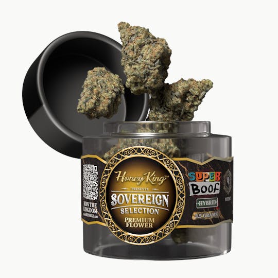 Honey King - 3.5G SOVEREIGN SELECTION INDOOR FLOWER - SUPER BOOF - 1