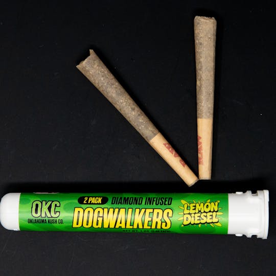 Oil Traderz - Lemon Diesel - Oklahoma Kush Co. - Dog Walkers - 1.2g - 1