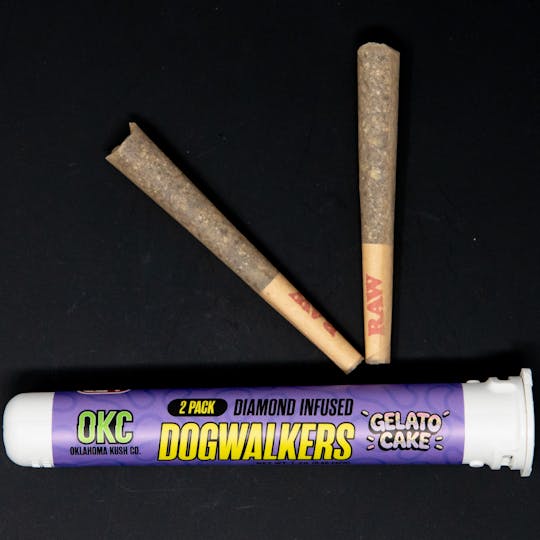 Oil Traderz - Gelato Cake - Oklahoma Kush Co. - Dog Walkers - 1.2g - 1