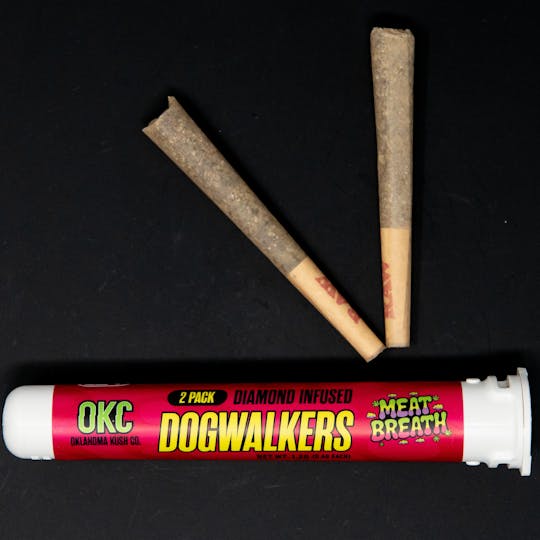 Oil Traderz - Dante's Inferno (Black Velvet) - Oklahoma Kush Co. - Dog Walkers - 1.2g - 1