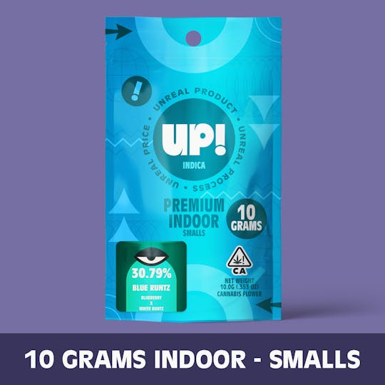 UP! - Blue Runtz (Indica) Premium Indoor Smalls 10g - 1