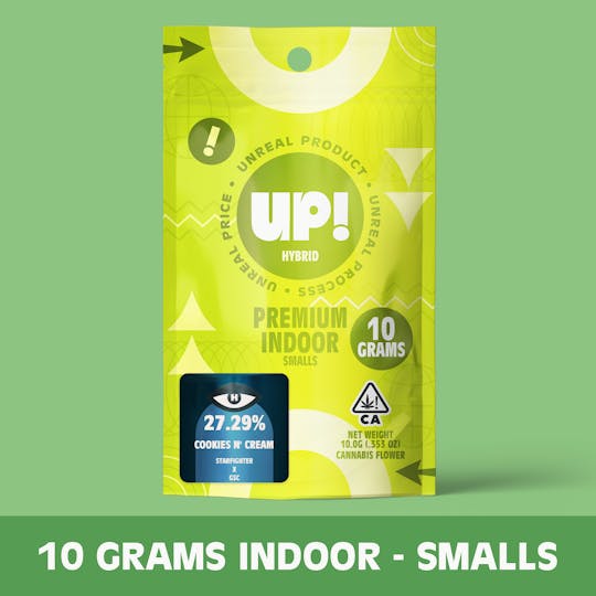 UP! - Cookies N' Cream (Hybrid) Premium Indoor Smalls 10g - 1