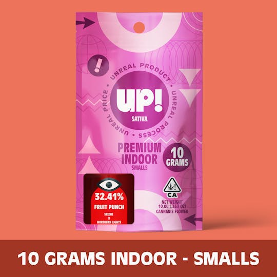 UP! - Fruit Punch (Sativa) Premium Indoor Smalls 10g - 1