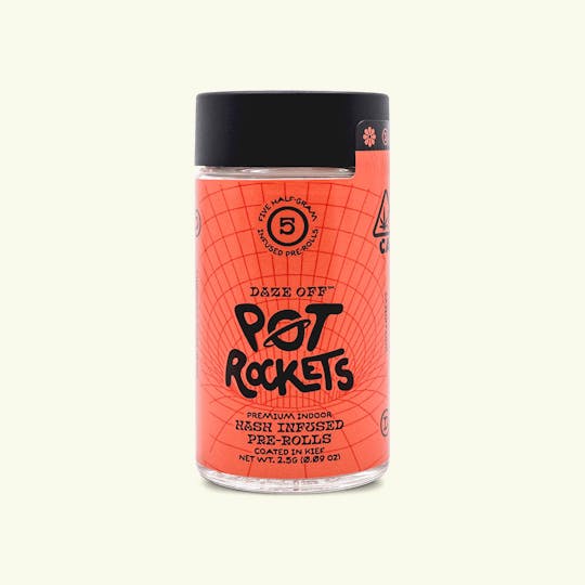 Daze Off CA - Cherry Pie - Pot Rockets - Infused Pre-Roll 5pk (2.5g) - 1