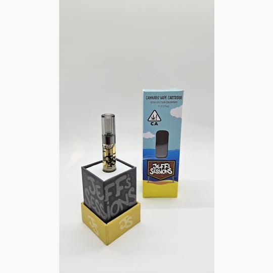 Jeff's Sessions - Jeff's Sessions | Pink Guava 1g | Distillate Vape Cart - 1