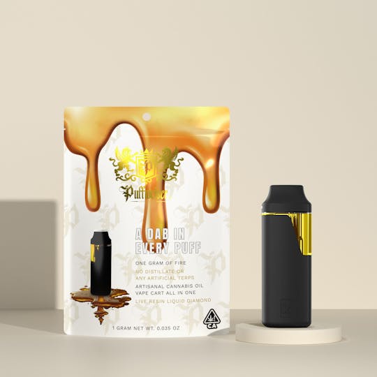 Puffweiser - Glitter Bomb Disposable - 1