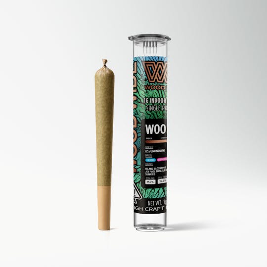 Wood Wide - Wood Wide – Flower Pre-Roll: Woodzy (1g) - 1