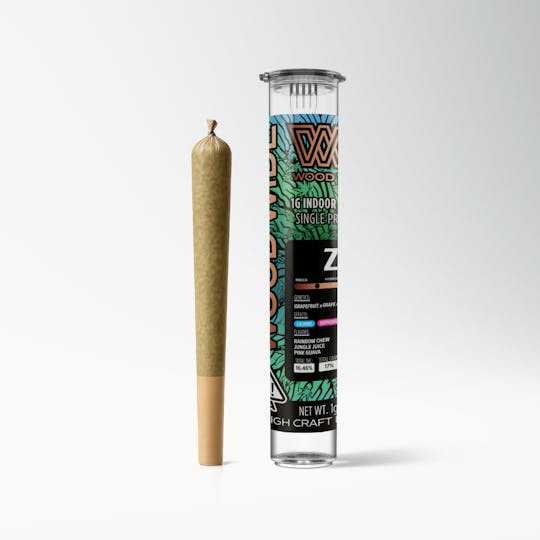 Wood Wide - Wood Wide – Flower Pre-Roll: Z (1g) - 1