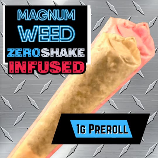 Magnum Weed - Magnum Zero Shake 1g Infused Preroll - 1