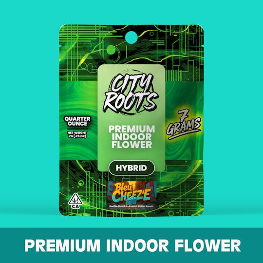 City Roots - Bleu Cheeze (Hybrid) Flower 7g - 1