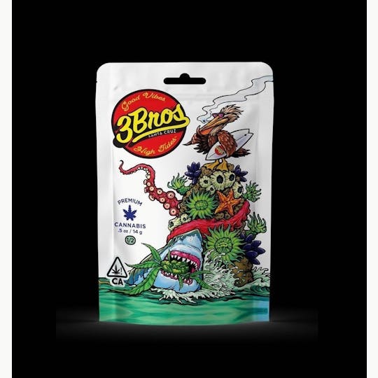 3 Bros Grow - 3 Bros | Indoor Flower | 14g | Iced Cherry Kush | Hybrid - 1