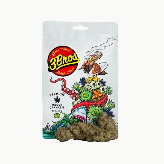 3 Bros Grow - 3 Bros | Indoor Flower | 28g | Zurple Blast | Indica - 1