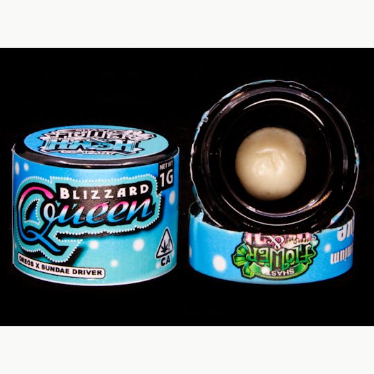 Shasta Flower and Hash Company - Shasta Hash Co. Blizzard Queen T1 Live Rosin 1g - 1