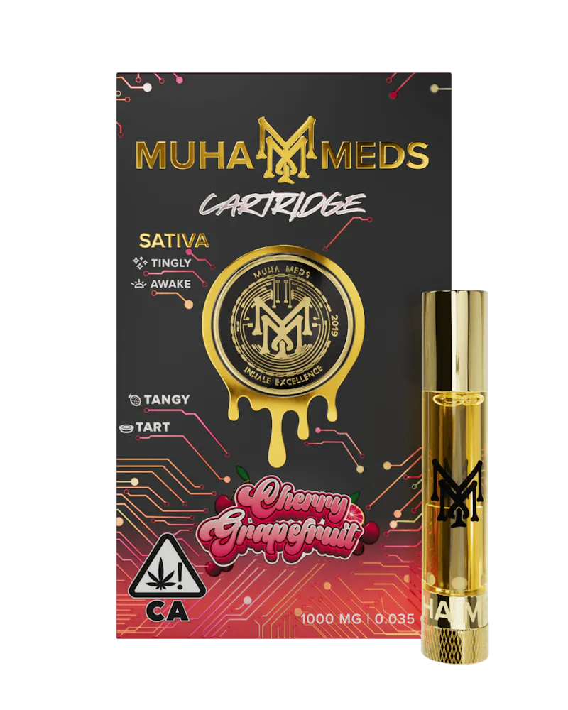 Muha Meds Cherry Grapefruit Cartridge 1g